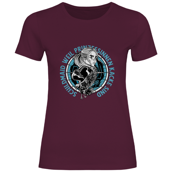 Schildmaid statt Prinzessin - Damen T-Shirt