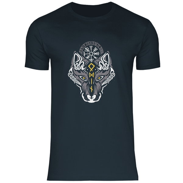 Vegvisir Wolf - Herren T-Shirt