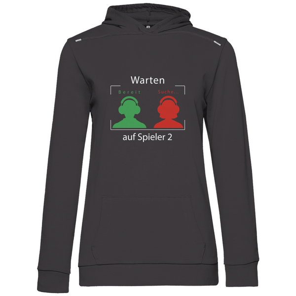 Warten auf Spieler 2 - Damen Hoodie