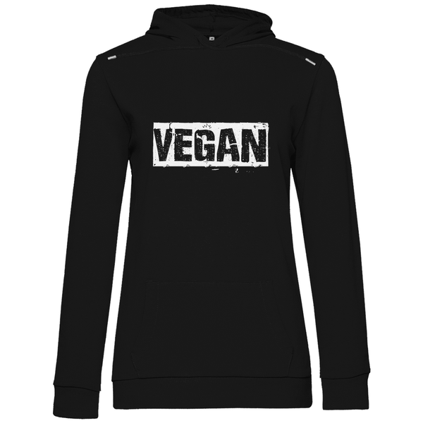 Vegan - Damen Hoodie