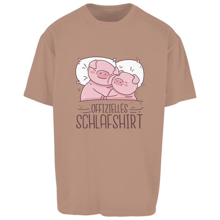 Schweinchen Oversize Schlafshirt