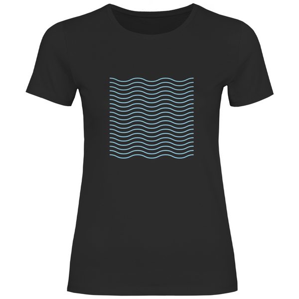 Wellenmuster - Damen T-Shirt