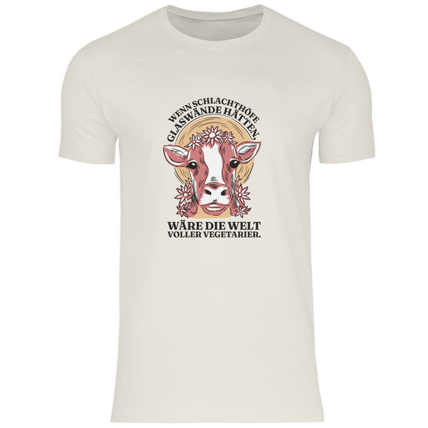 Schlachthöfe Glaswände - Herren T-Shirt