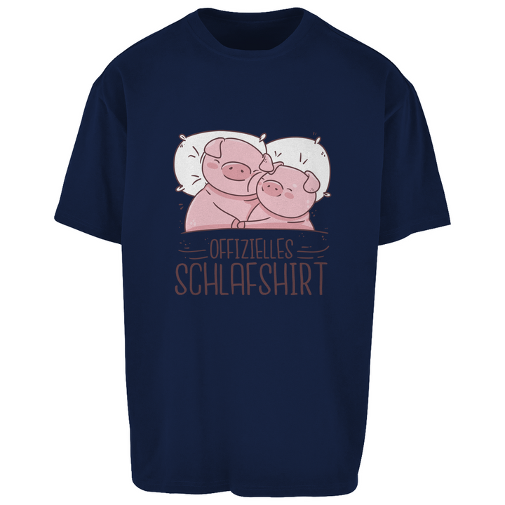 Schweinchen Oversize Schlafshirt