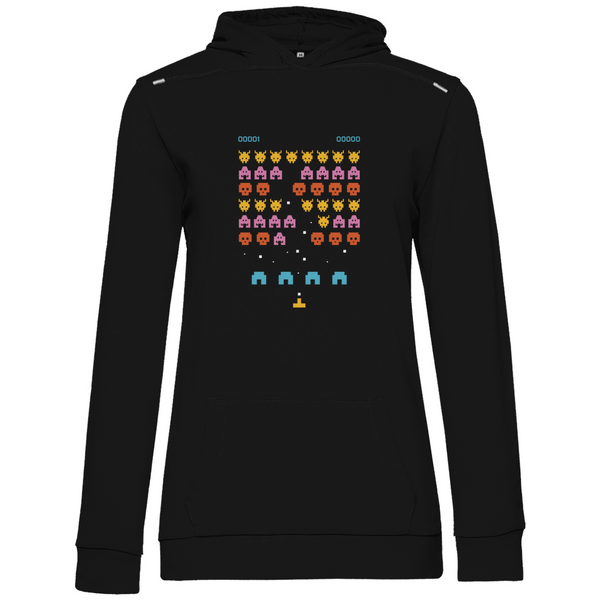 Pixel Invaders - Damen Hoodie