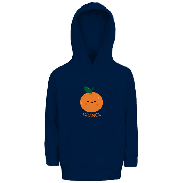 Runde Orange - Premium Bio Kinderhoodie