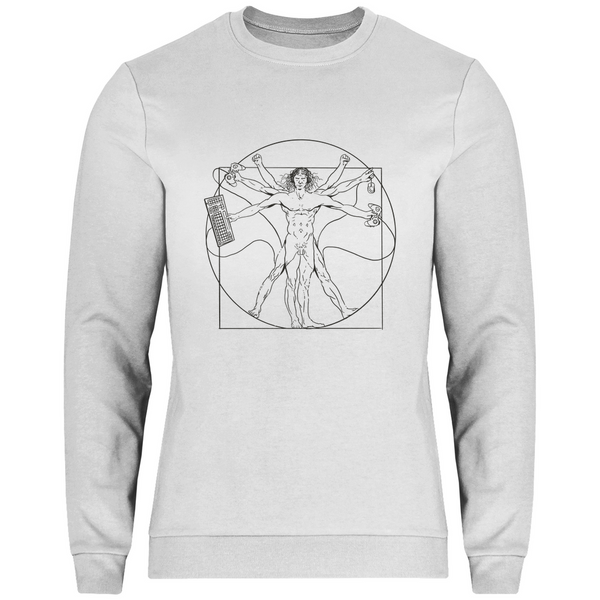 Vitruvianischer Gamer - Herren Sweatshirt