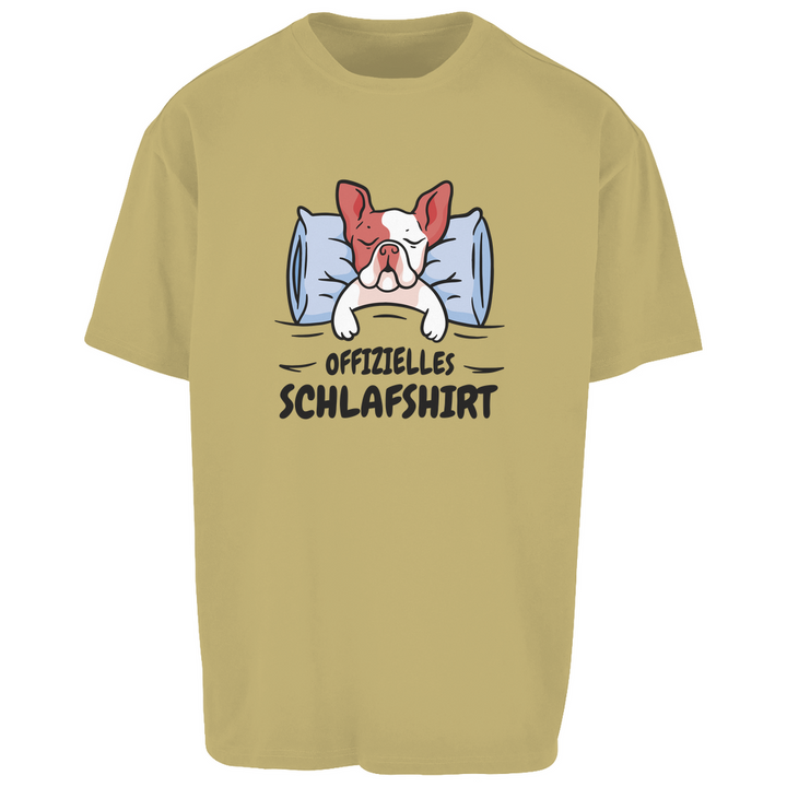Schlummernde Dogge - Oversize Schlafshirt