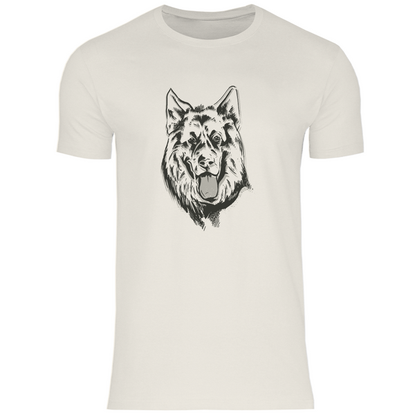 Stolzer Schäferhund - Herren T-Shirt