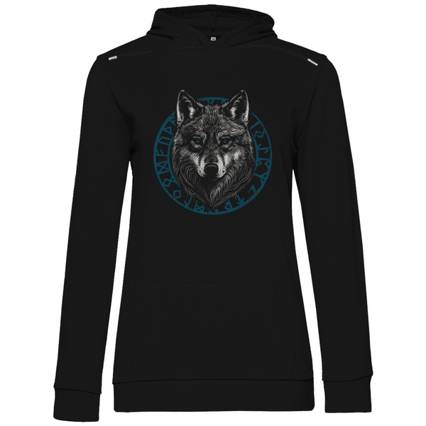 Runenwolf - Damen Hoodie