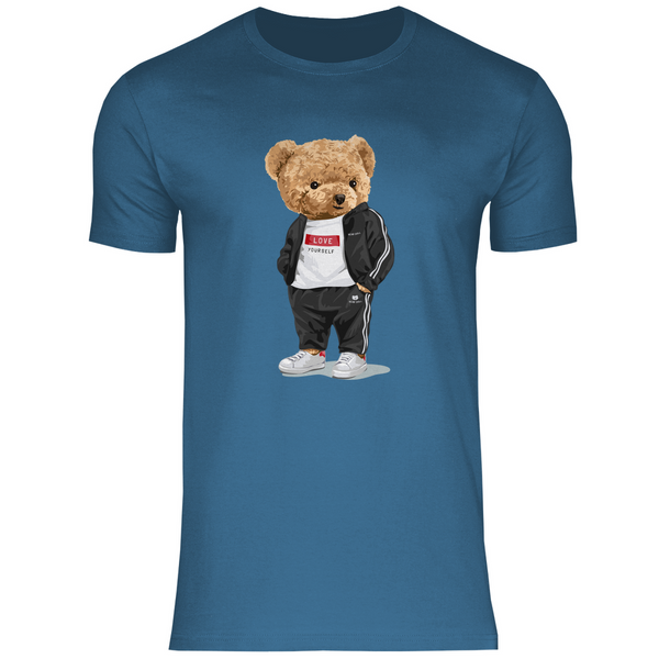 Selbstliebe Teddy - Herren T-Shirt
