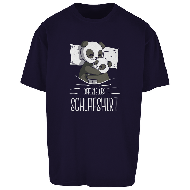 Pandas Oversize Schlafshirt