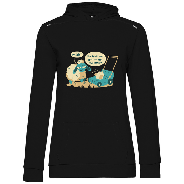 Rasenmäher Diskussion - Damen Hoodie
