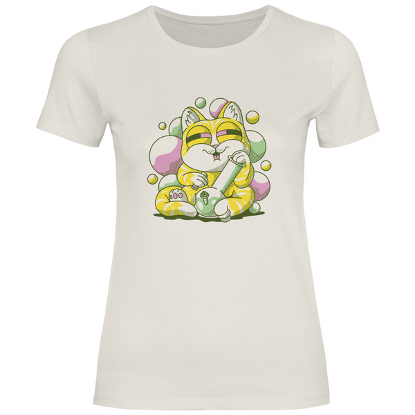 Stoner Katze - Damen T-Shirt