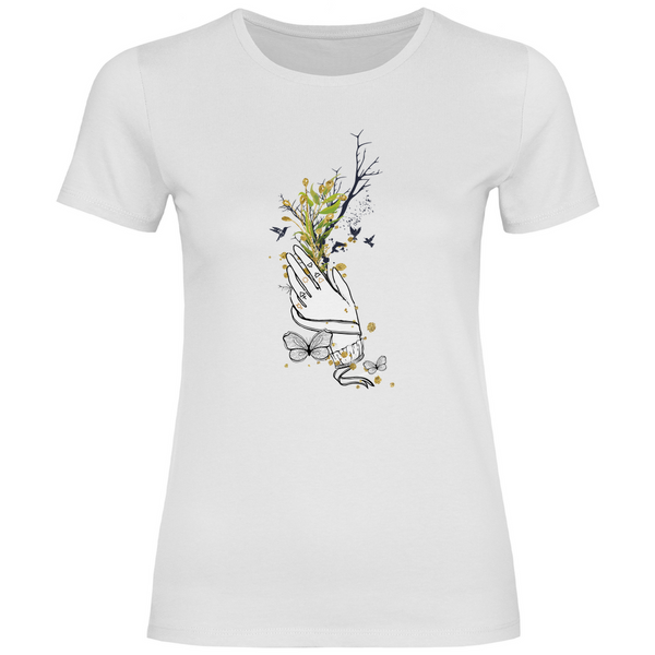 Verzauberte Hand - Damen T-Shirt