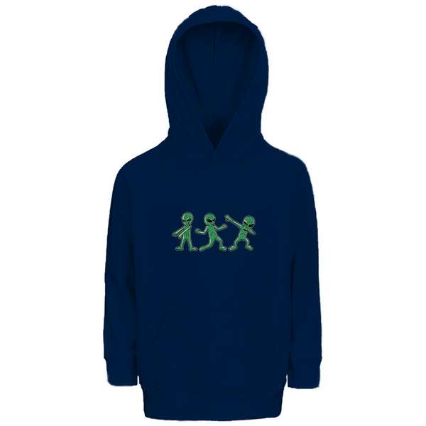 Tanzende Aliens - Premium Bio Kinderhoodie