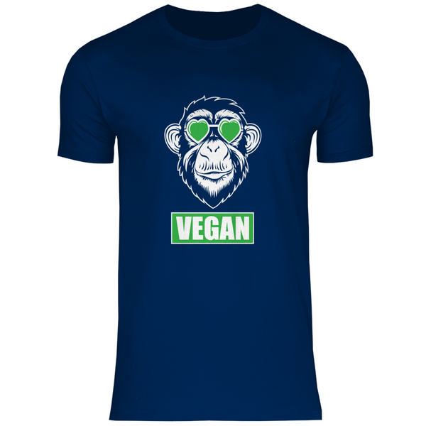 Veganer Affe - Herren T-Shirt