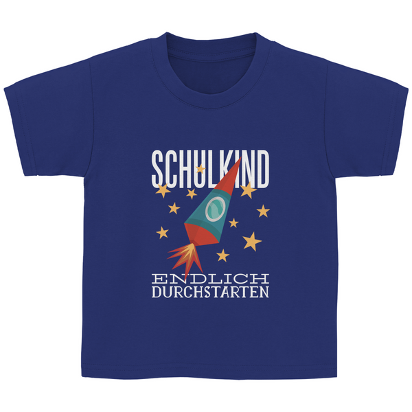 Schultütenrakete - Kinder T-Shirt