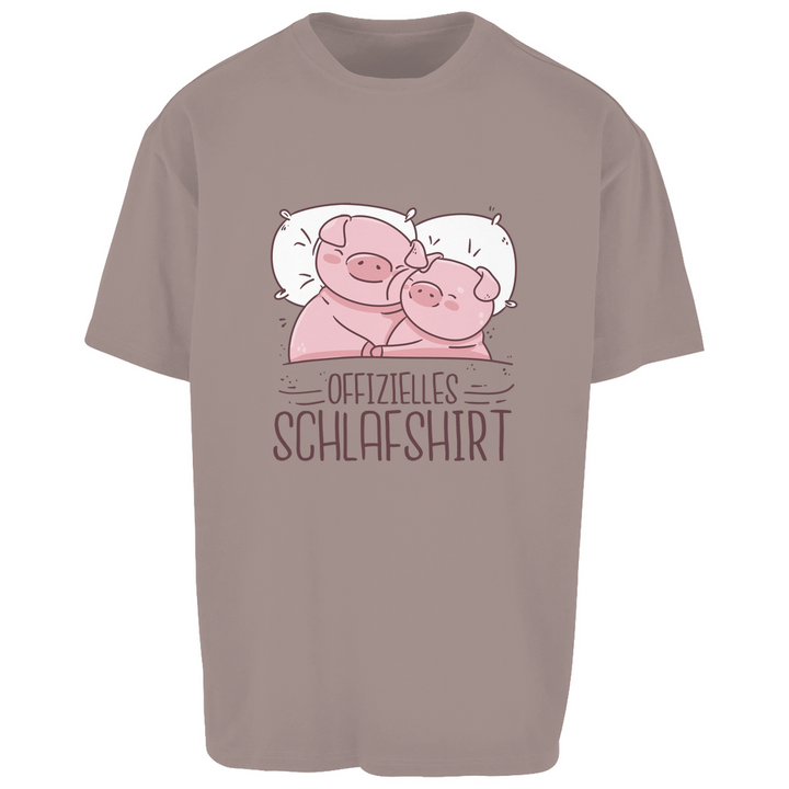Schweinchen Oversize Schlafshirt