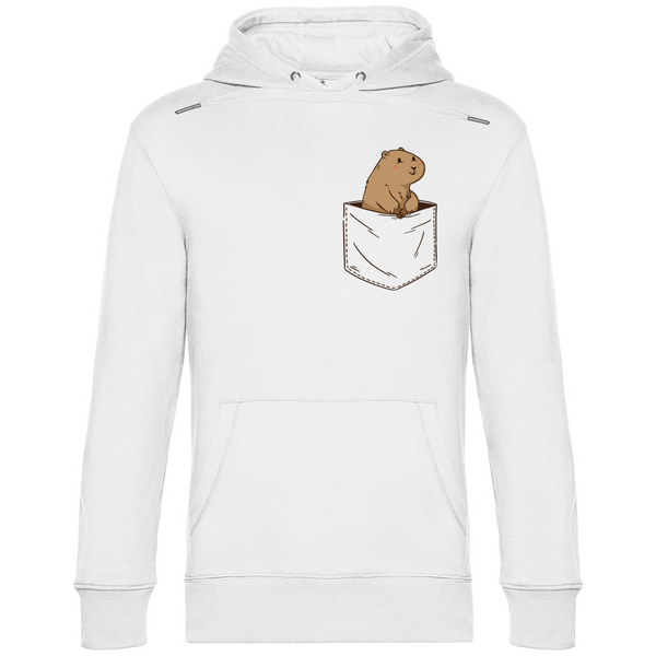 Präriehund in Brusttasche - Herren Hoodie