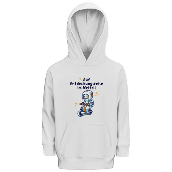 Weltraumroller - Premium Bio Kinderhoodie