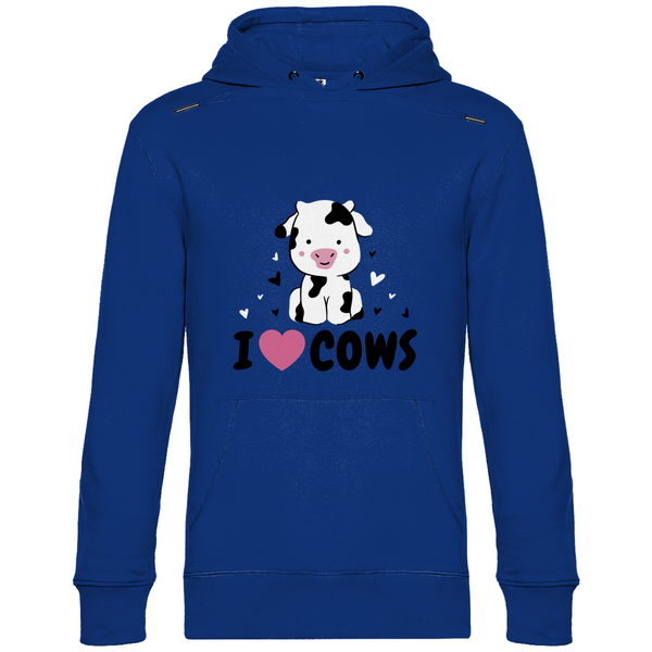 Herz für Kühe - Herren Hoodie