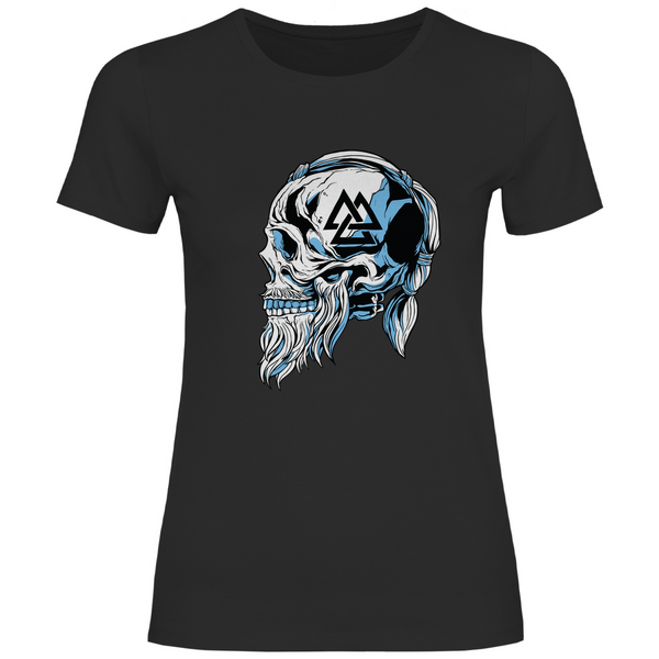 Valknut Schädel - Damen T-Shirt