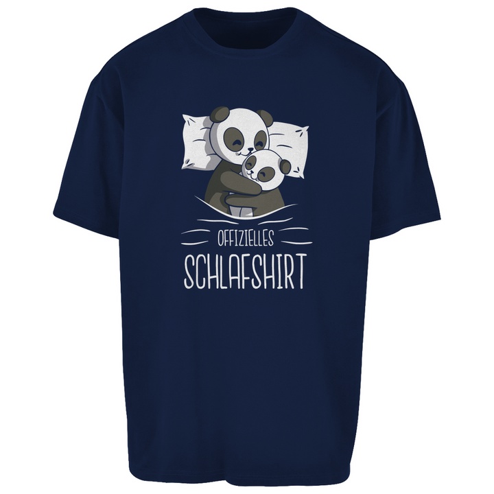 Pandas Oversize Schlafshirt