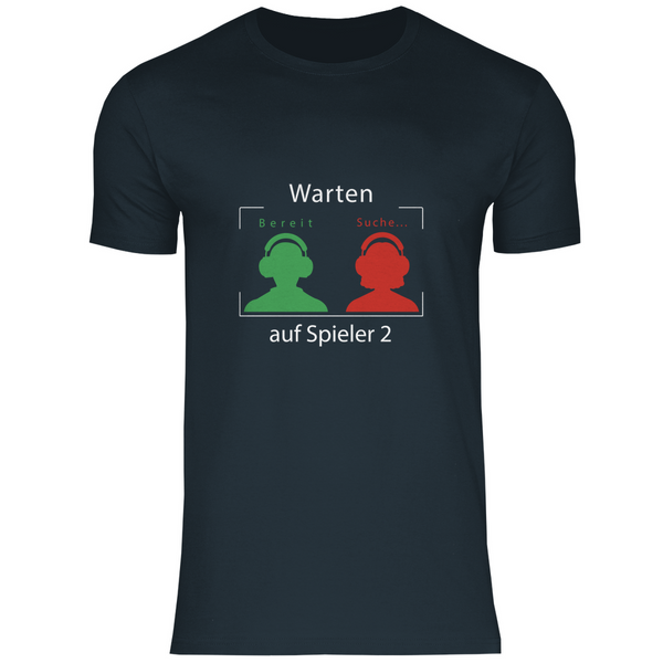 Warten auf Spieler 2 - Herren T-Shirt