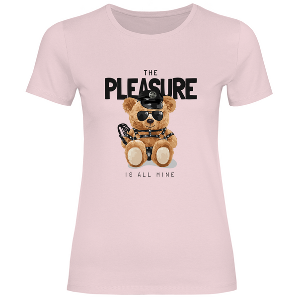 Vergnügter Teddy - Damen T-Shirt