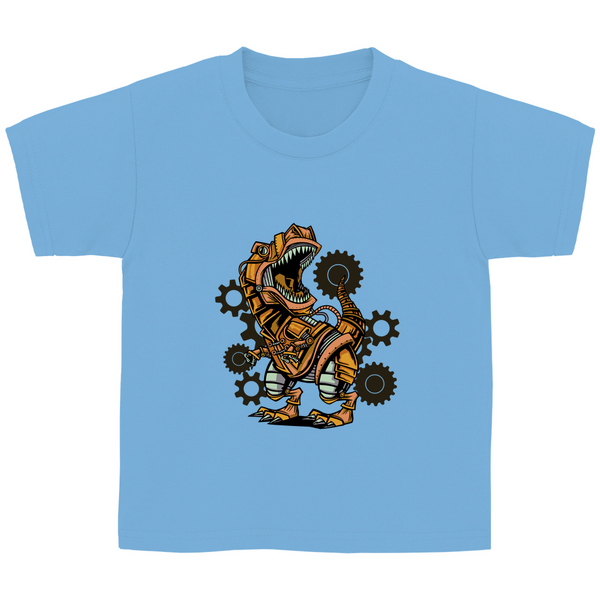 Steampunk T-Rex - Kinder T-Shirt