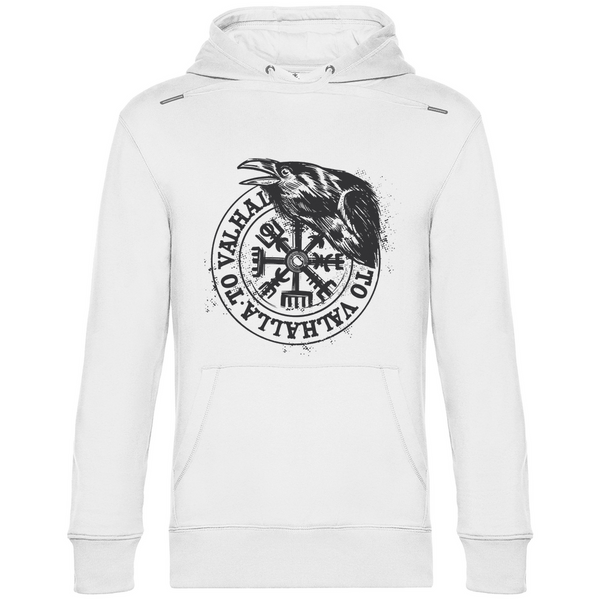 Rabe nach Valhalla - Herren Hoodie