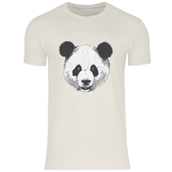 Panda Gesicht - Herren T-Shirt