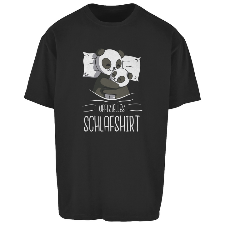 Pandas Oversize Schlafshirt