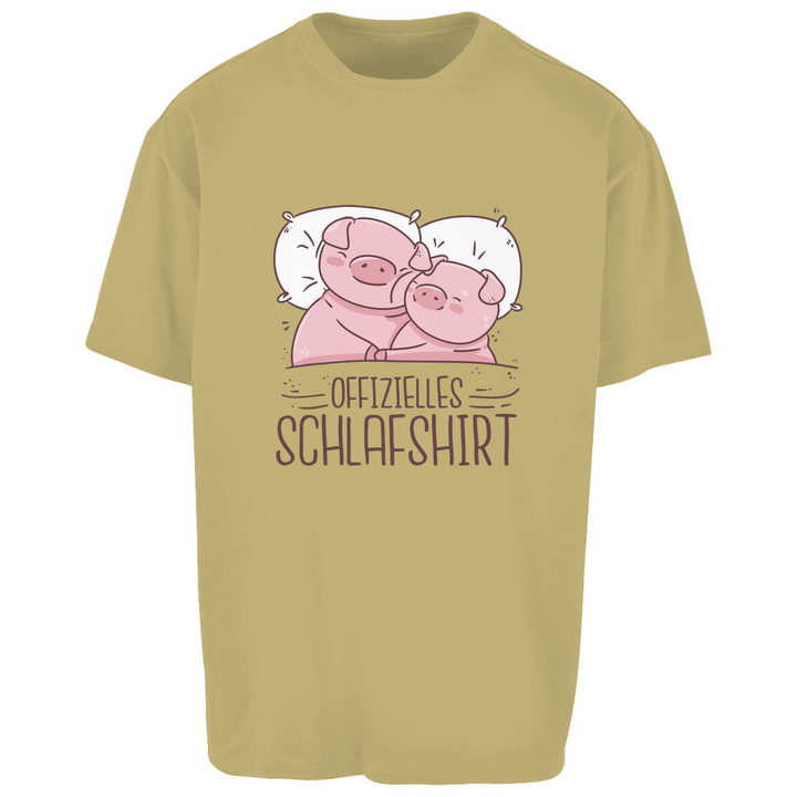 Schweinchen Oversize Schlafshirt