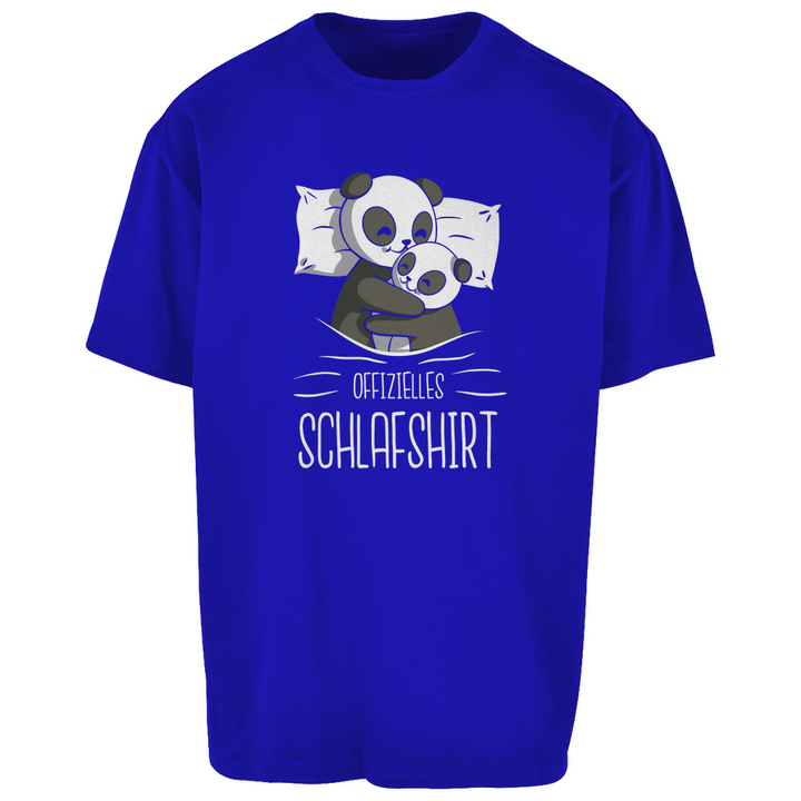 Pandas Oversize Schlafshirt
