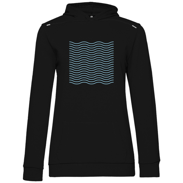 Wellenmuster - Damen Hoodie