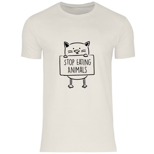 Stop Eating Animals - Herren T-Shirt