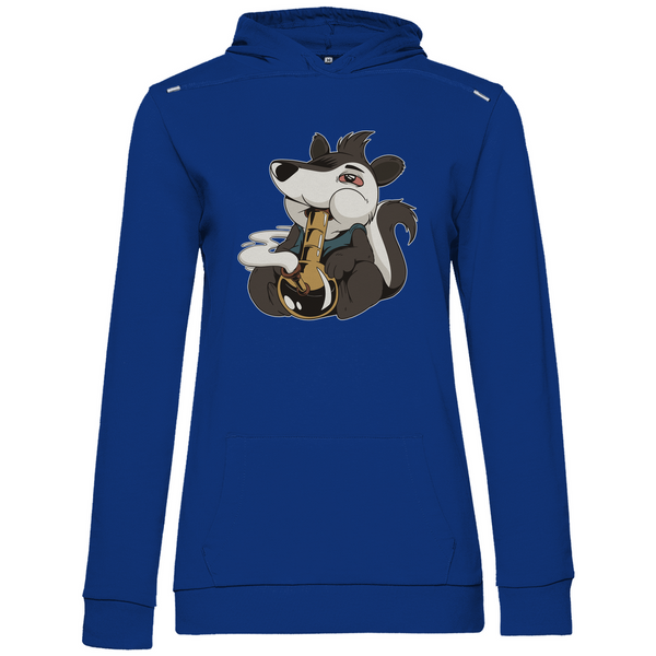 Skunk mit Bong - Damen Hoodie