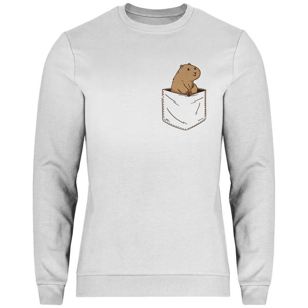 Präriehund in Brusttasche - Herren Sweatshirt