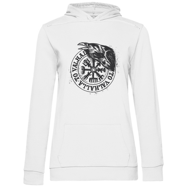 Rabe nach Valhalla - Damen Hoodie
