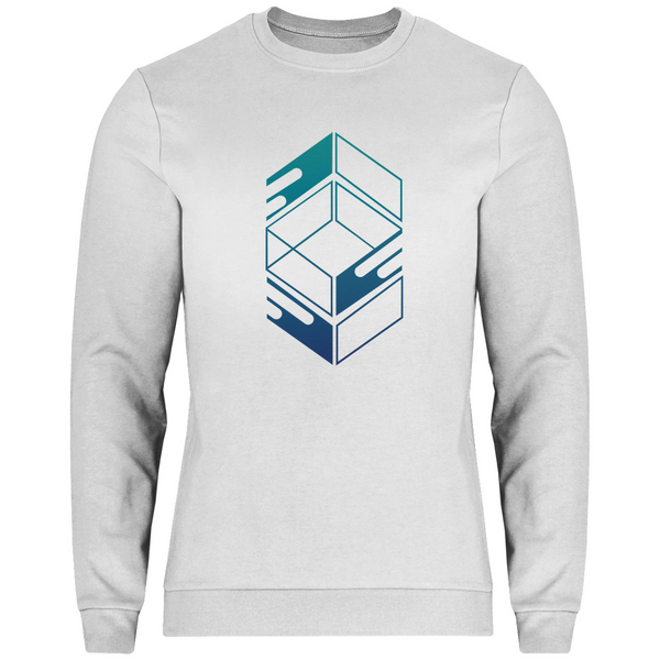 Würfel Illusion - Herren Sweatshirt