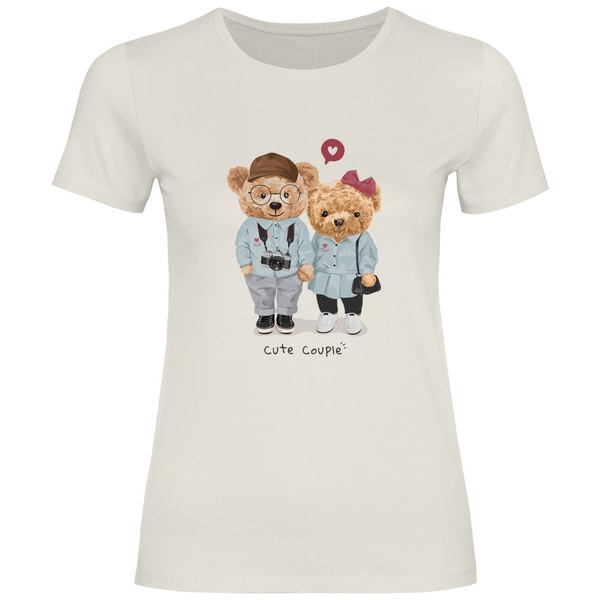 Pärchen Teddys - Damen T-Shirt