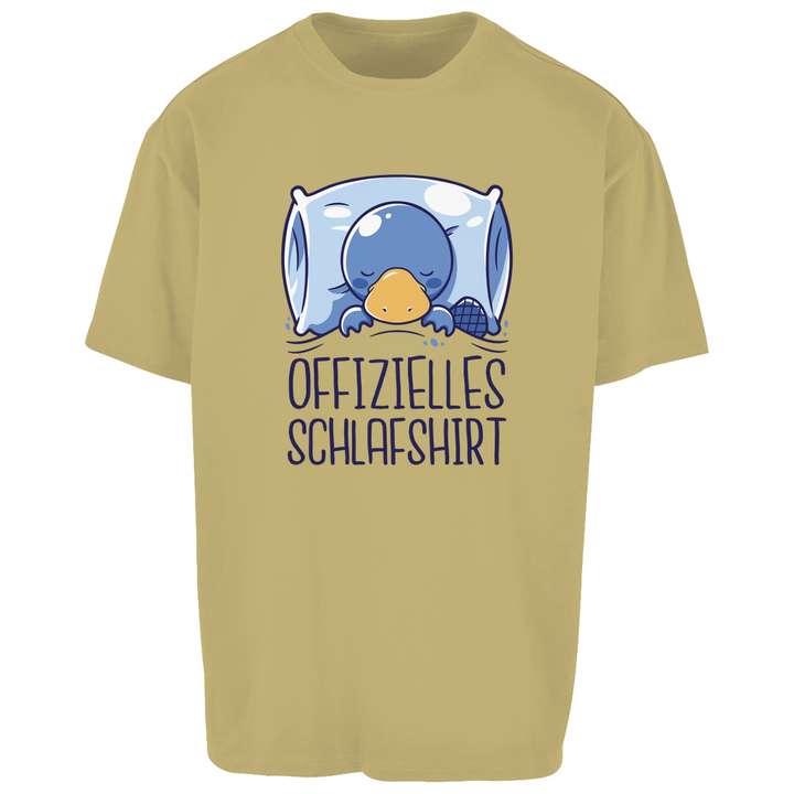 Schnabeltier Oversize Schlafshirt