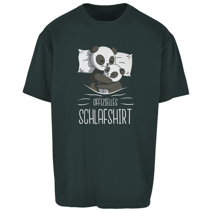 Pandas Oversize Schlafshirt
