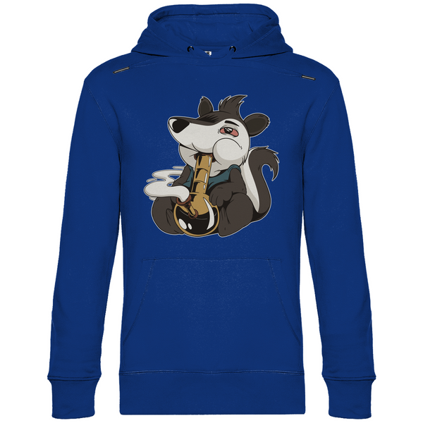 Skunk mit Bong - Herren Hoodie