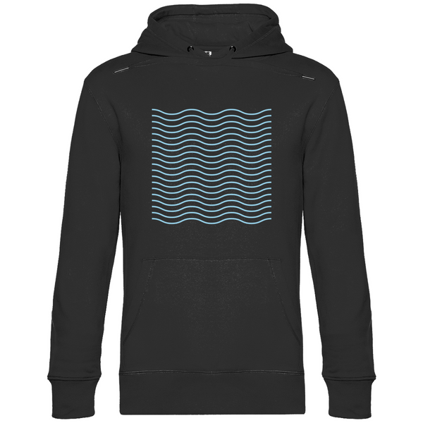 Wellenmuster - Herren Hoodie