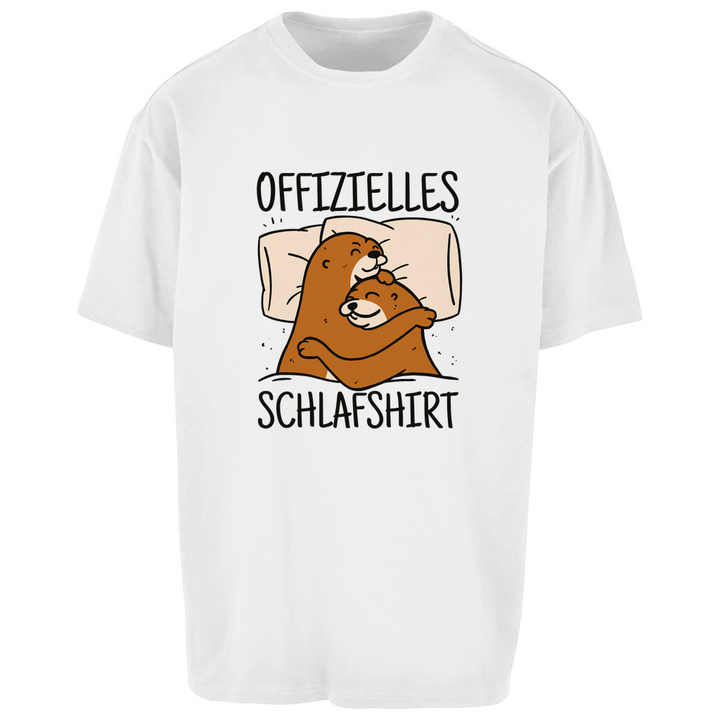 Otter Pärchen Oversize Schlafshirt