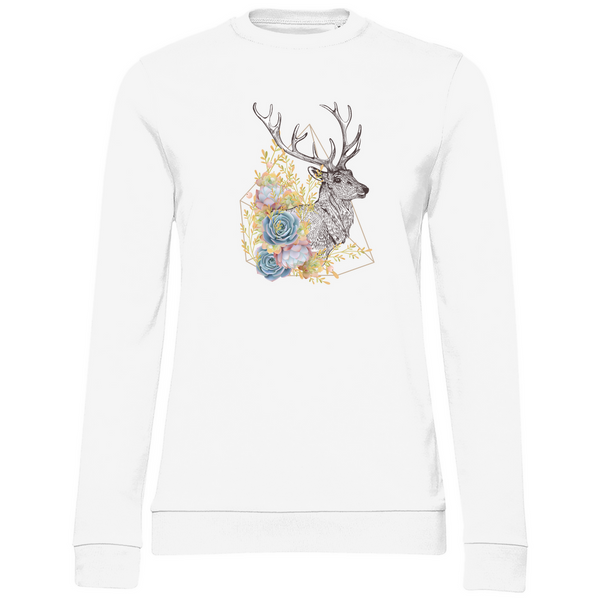 Verzauberte Waldkrone - Damen Sweatshirt
