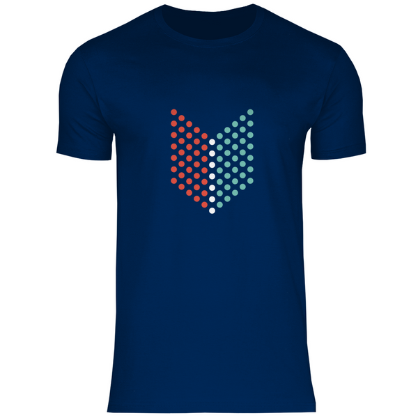 Punktmuster - Herren T-Shirt